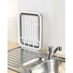 Wenko Geschirrabtropfständer Faltbar Grau/Weiß -Küchenbedarf Discounter 762093 1068 54780100 de 05