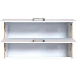 Held Möbel Klapphängeschrank Sorrento BxHxT 100 X 57 X 34 Cm Weiß-Wotaneiche -Küchenbedarf Discounter 853743 11016600 3