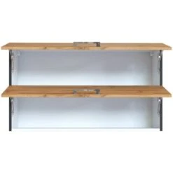 Held Möbel Klapphängeschrank Sorrento BxHxT 100x57x34 Cm Wotaneiche-Grafit -Küchenbedarf Discounter 853748 11016600 3