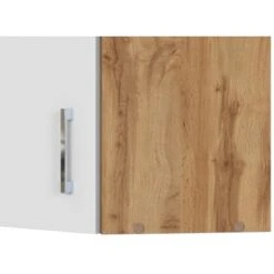 Held Möbel Eckhängeschrank Sorrento BxHxT 60 Cm X 57 Cm X 60 Cm Weiß-Wotaneiche -Küchenbedarf Discounter 853755 11016600 8