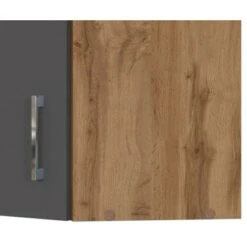 Held Möbel Eckhängeschrank Sorrento BxHxT 60 X 57 X 60 Cm Anthrazit-Wotaneiche -Küchenbedarf Discounter 853756 11016600 8