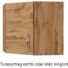 Held Möbel Eckhängeschrank Sorrento BxHxT 60 X 57 X 60 Cm Wotaneiche-Wotaneiche -Küchenbedarf Discounter 853757 11016600 1
