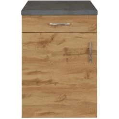 Held Möbel Unterschrank Sorrento 50 X 85 X 60 Cm Tür Schubk. + EL-Boden Wotanei. -Küchenbedarf Discounter 853763 11016600 2