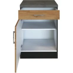 Held Möbel Unterschrank Sorrento 50 X 85 X 60 Cm Tür Schub. + EL-B. Wotan.-Graf. -Küchenbedarf Discounter 853764 11016600 3