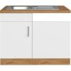 Held Möbel Spülzentrum Sorrento 110 X 85 X 60 Cm Tür Blende Sockel Weiß-W.eiche 2 Held Möbel Spülzentrum Sorrento 110 X 85 X 60 Cm Tür Blende Sockel Weiß-W.eiche -Küchenbedarf Discounter 853828 11016600 1