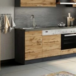 Held Möbel Spülzentrum Sorrento 110 X 85 X 60 Cm Blende + Sockel Wotan.-Graf. -Küchenbedarf Discounter 853830 11016600 7