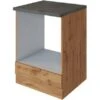 Held Möbel Herdumbau Sorrento B60 X H85 X T60 Cm Nische F. Ofen Wotaneiche -Küchenbedarf Discounter 853842 11016600 1