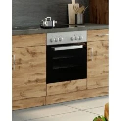 Held Möbel Herdumbau Sorrento B60 X H85 X T60 Cm Nische F. Ofen Wotaneiche -Küchenbedarf Discounter 853842 11016600 6