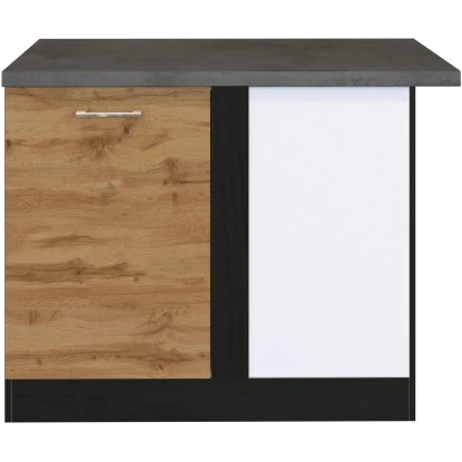 Held Möbel Eckunterschrank Sorrento 110 X 85 X 60 Cm Tür + EL-B. Wotan.-Grafit 3 Held Möbel Eckunterschrank Sorrento 110 X 85 X 60 Cm Tür + EL-B. Wotan.-Grafit