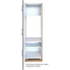 Held Möbel Kühlschrankumbau Sorrento 60 X 200 X 60 Cm Nische Anthra.-Wotaneiche -Küchenbedarf Discounter 853853 11016600 3