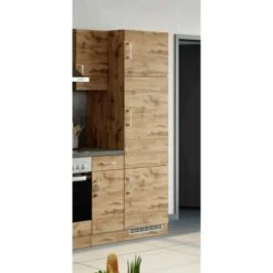 Held Möbel Kühlschrankumbau Sorrento B60 X H200 X T60 Cm Nische Wotaneiche 21 Held Möbel Kühlschrankumbau Sorrento B60 X H200 X T60 Cm Nische Wotaneiche -Küchenbedarf Discounter 853854 11016600 9