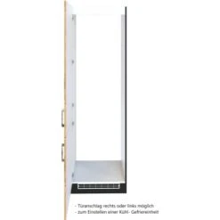 Held Möbel Kühl-Gefrierschrankumbau Sorrento B60x H200x T60 Cm Wotanei.-Grafit 14 Held Möbel Kühl-Gefrierschrankumbau Sorrento B60x H200x T60 Cm Wotanei.-Grafit -Küchenbedarf Discounter 853928 11016600 3