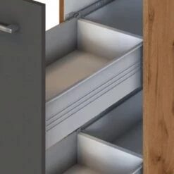 Held Möbel Apothekerschrank Sorrento 30x 200x 60 Cm 2 Ausz. 5 Fäch. Ant.-Wotan. -Küchenbedarf Discounter 853933 11016600 8