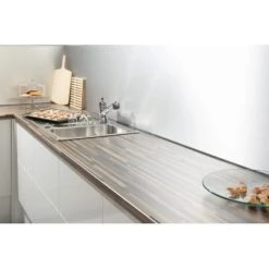 Küchenrückwand 296 Cm X 58,5 Cm Aluminium (Alu 273) -Küchenbedarf Discounter 854741 picture 2