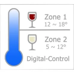 Silva Homeline Weinkühlschrank WKS 1-112 Edelstahl -Küchenbedarf Discounter 9004489002495 2254 02