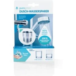 Puregreen Wassersparer Für Dusche Chrom -Küchenbedarf Discounter 994307 4257 21